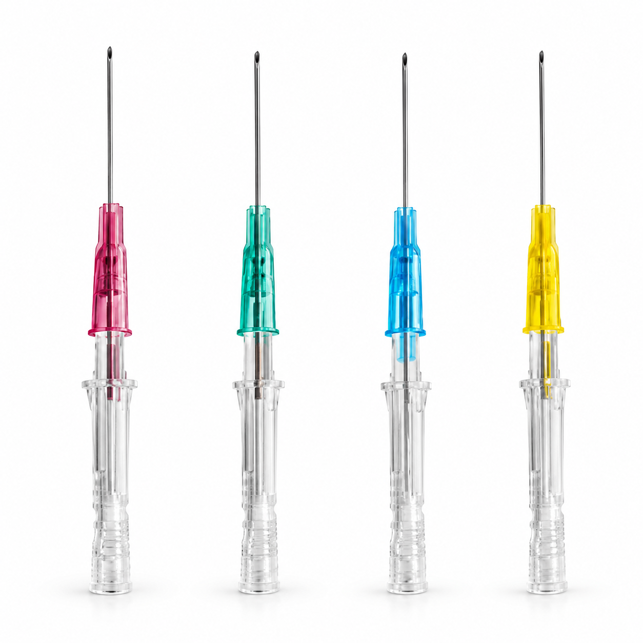 Catéter Intravenoso Periférico Sin Aletas con Seguridad Pasiva | HeraPharma