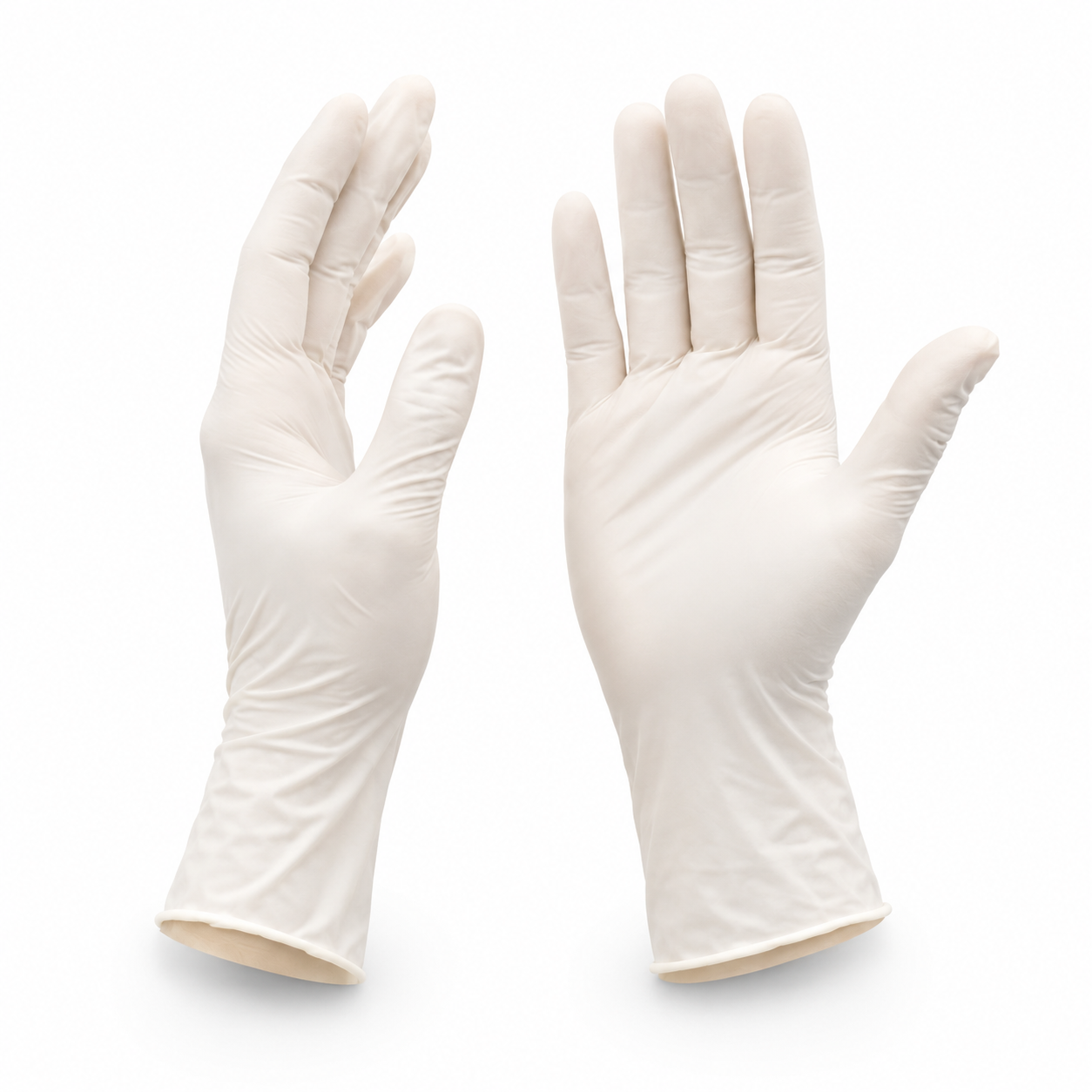 Guantes de látex de manejo desechables en tallas XS S M y L